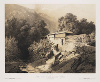 TvB G 4731
<br/>
Landschap (Watermolen bij Montreux)
<br/>
<em>Calame, Alexandre (1810 - 1864)</em>